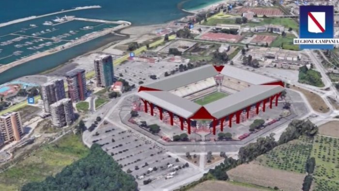 salernitana restyling arechi e volpe il consorzio energos in pole per i lavori