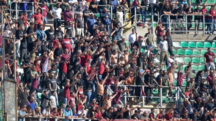 salernitana cresce il numero dei tifosi presenti al mapei stadium il dato