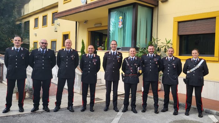 atripalda visita alla caserma carabinieri del generale marco minicucci