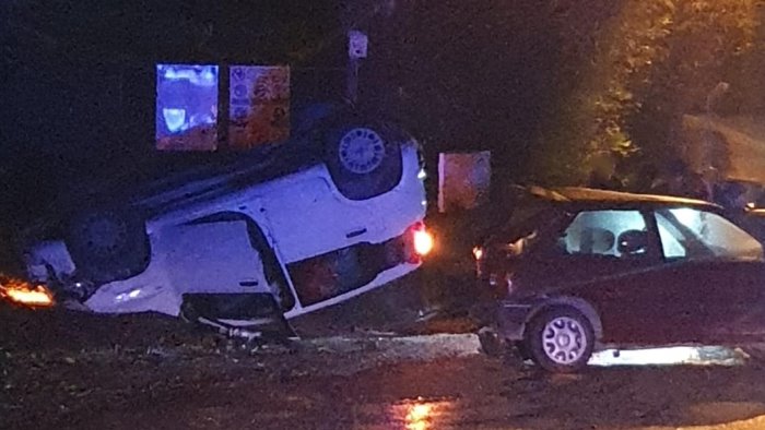 strade dimenticate e a rischio ancora un incidente sul tratto ariano montecalvo