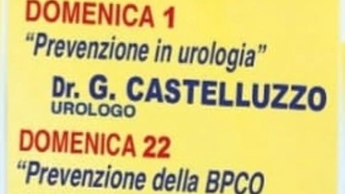 domeniche della salute il 1 dicembre giornata di prevenzione in urologia