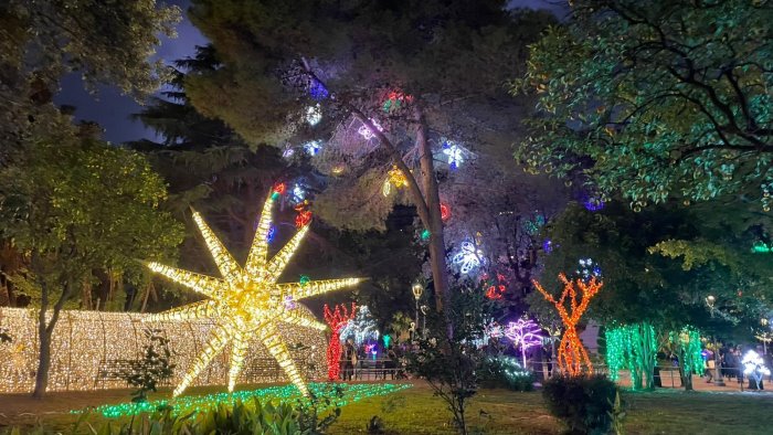 foto salerno effetti speciali per la 19esima edizione di luci d artista