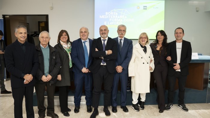 borsa mediterranea formazione lavoro presentata la v edizione