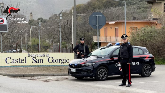 castel san giorgio aggredisce carabiniere arrestato 30enne