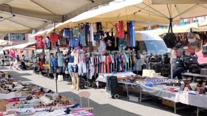 mercato a via delcogliano chiusura al traffico veicolare e divieto di sosta