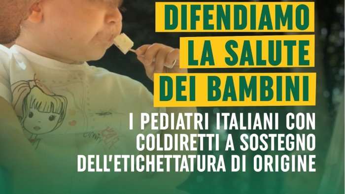 sicurezza obbligo indicazione origine geografica su alimenti per bambini