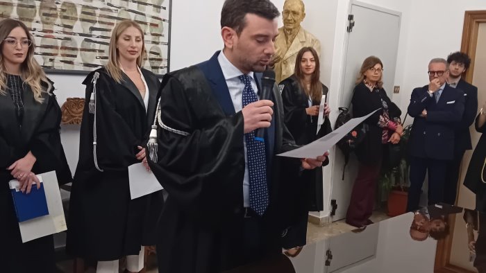 tribunale giurano sette neo avvocati ecco chi sono