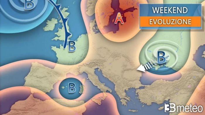 weekend anticiclone in lento declino la prossima settimana cambia tutto