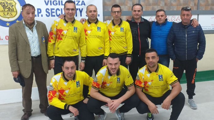 bocce raffa due squadre campane nel girone 1 di serie a