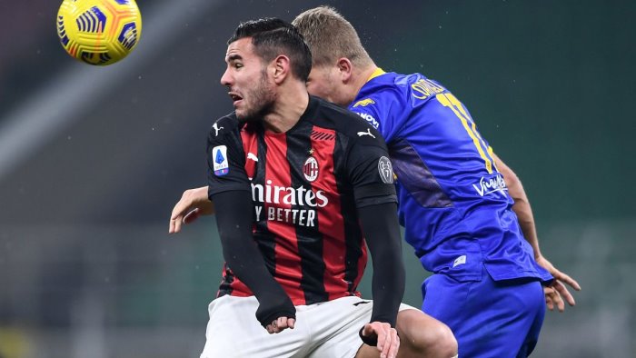 serie a hernandez salva il milan 2 2 contro il parma