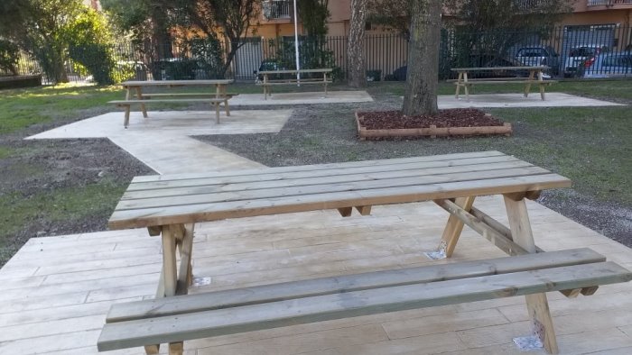 baronissi riapre il parco giochi olimpia con le nuove giostre