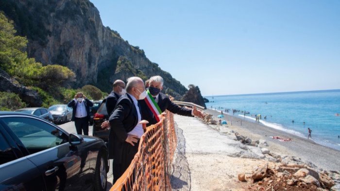 erosione costiera camerota 55 milioni per salvare la costa