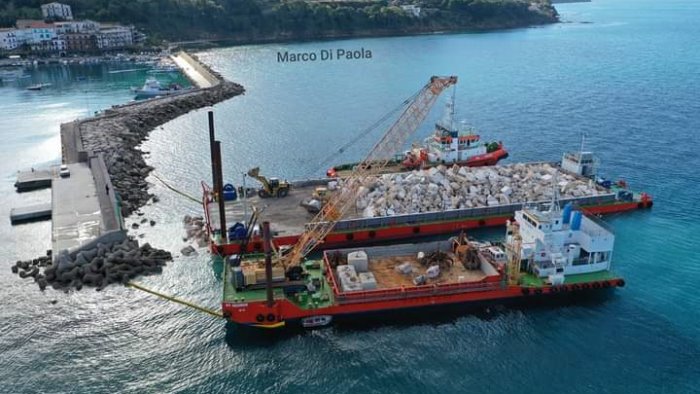 al via i lavori al porto di san marco di castellabate