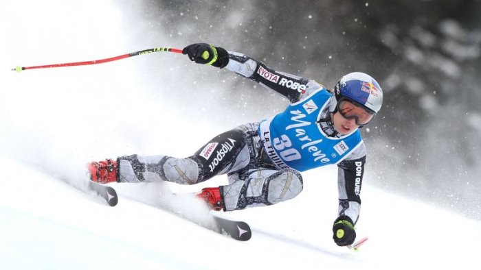 ledecka vince il super g in val d isere terza brignone