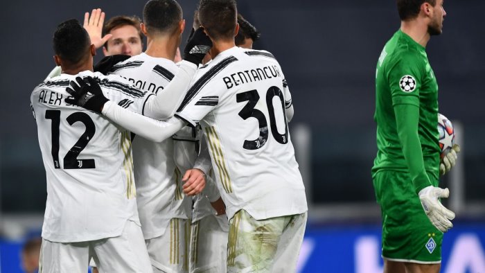 champions tris della juventus alla dinamo kiev