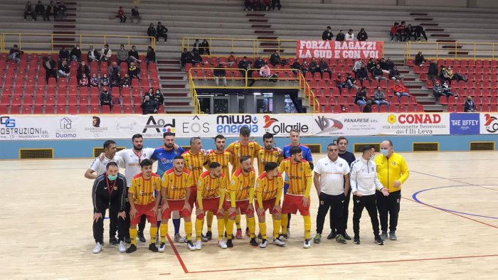 benevento 5 contro l academy pescara c e un solo risultato