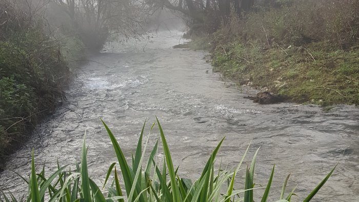 livelli corsi d acqua e volumi invasi ecco i valori dopo l ondata di piogge