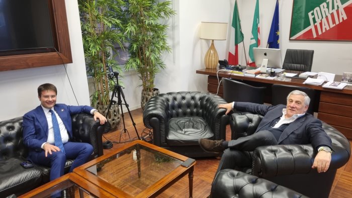 rubano incontra tajani forza italia torna a radicarsi nel sannio