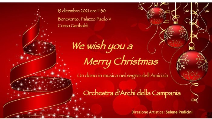 we wish you a merry christmas concerto promosso dal rotary