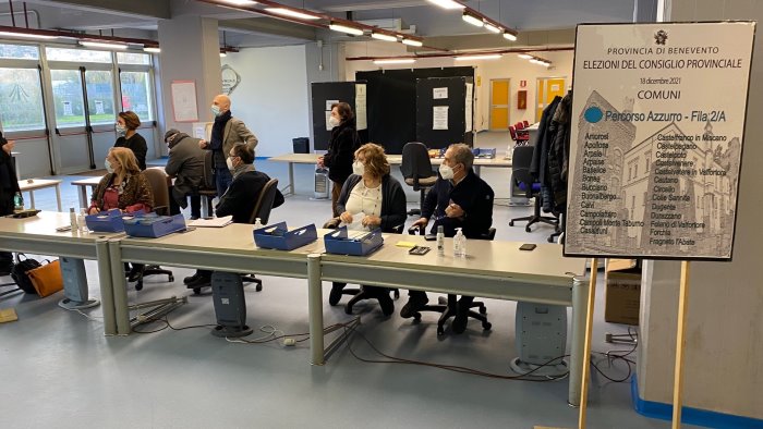 rinnovo del consiglio provinciale al via le operazioni di voto a benevento