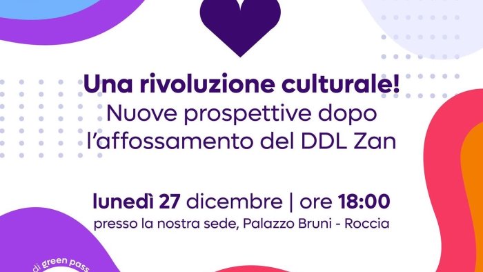 ddl zan incontro al forum dei giovani di montella