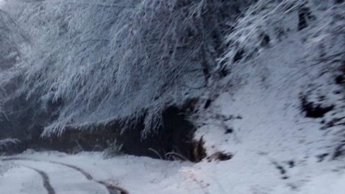 bloccati in montagna dalla neve li salvano i vigili del fuoco