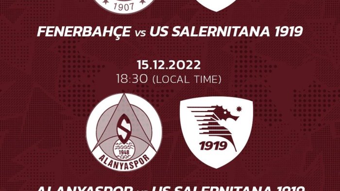 salernitana tutto pronto per il ritiro in turchia le amichevoli in programma