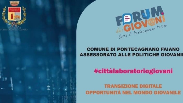 transizione digitale e opportunita nel mondo giovanile incontro a pontecagnano