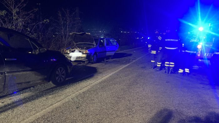 carambola di auto lungo la statale 90 bis feriti e traffico bloccato