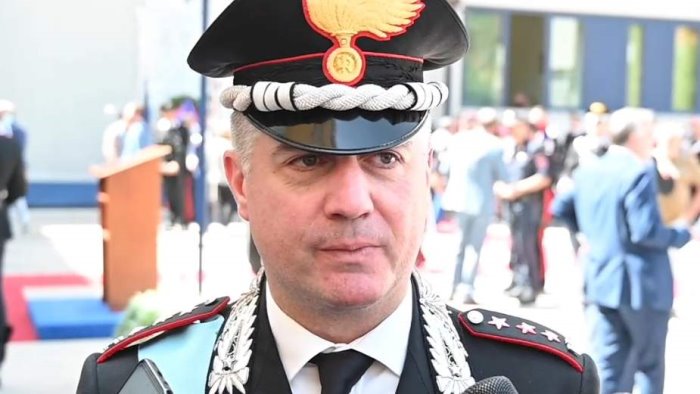 scambio di auguri al comando provinciale dei carabinieri di avellino