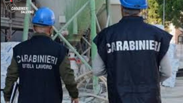 abusivismo e sicurezza sul lavoro al setaccio i cantieri edili di amalfi