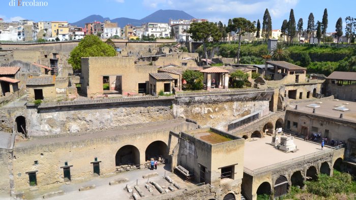 parco archeologico di ercolano e vesuvio tante presenze nei giorni di natale