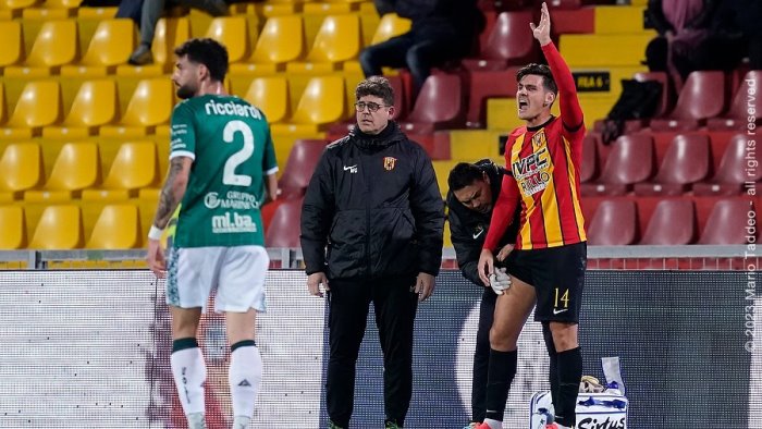 benevento come sta pinato le ultime sul centrocampista