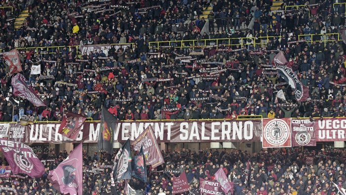 salernitana milan via alla prevendita dei biglietti