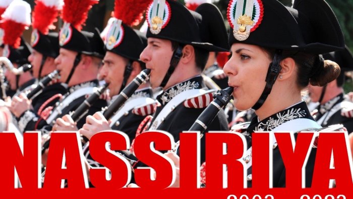 ventennale strage nassiriya concerto della fanfara dei carabinieri in irpinia