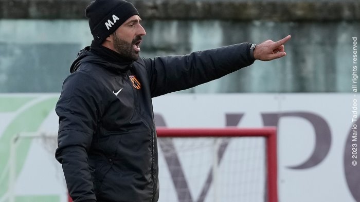 juve stabia benevento rivivi la conferenza stampa di andreoletti