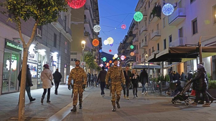 esercito cambio al raggruppamento campania nell ambito di strade sicure