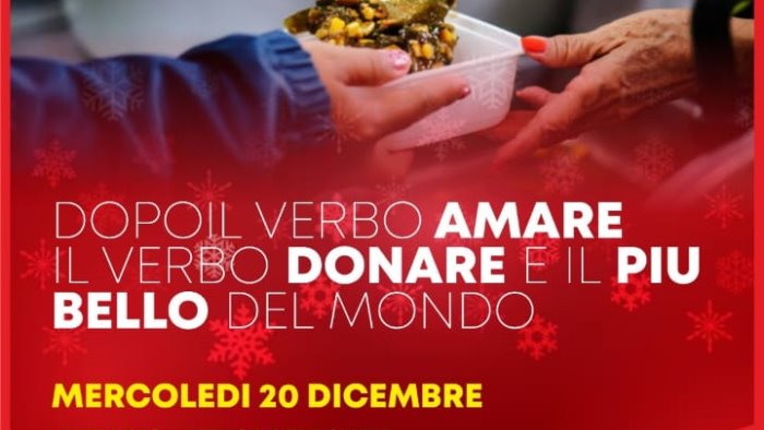 donare e il gesto piu bello il natale della fiom alla mensa dei poveri