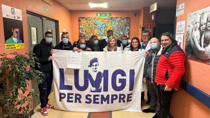 donazione di mille euro al reparto di pediatria e tin dell ospedale umberto i