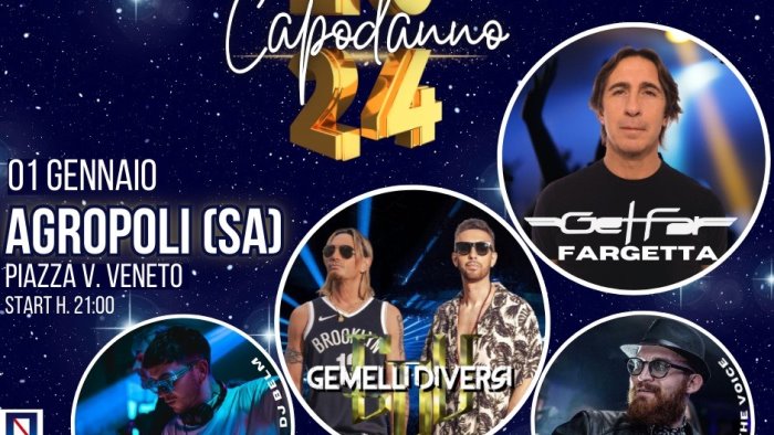 agropoli capodanno in piazza con gemelli diversi e dj fargetta