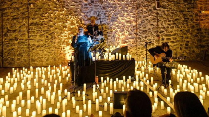 spettacolare concerto al buio ad amalfi una performance magica