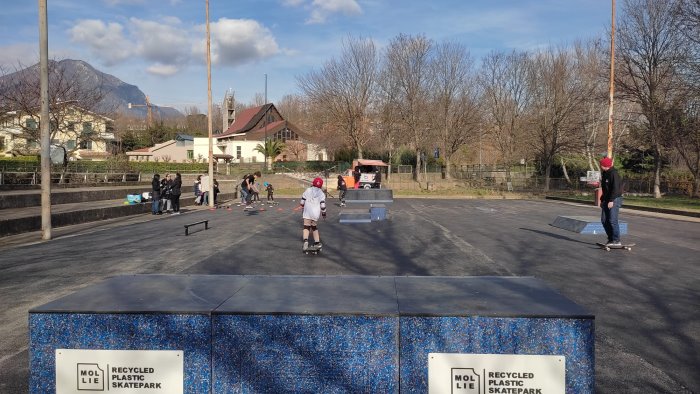 sport e aggregazione ad avellino uno skate park per i piu giovani