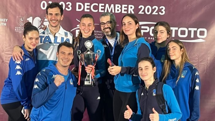 scherma cdm u20 sciabola la napoletana vitale trionfa