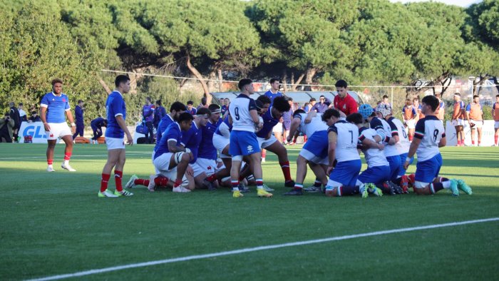 italrugby under 19 a napoli la francia non lascia scampo agli azzurrini