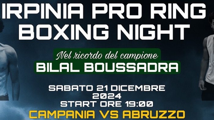 mirabella eclano ecco la boxing night in ricordo di bilal boussadra