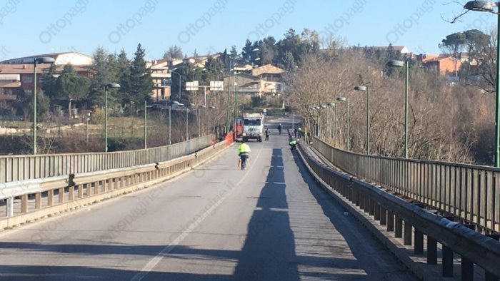 il ponte san nicola riaprira al traffico a doppio senso di marcia sabato 14