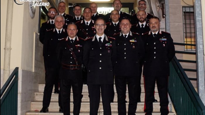 comandante interregionale carabinieri visita stazioni a capaccio e fisciano