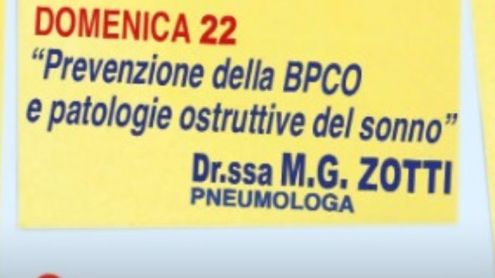 domeniche della salute il 22 dicembre prevenzione broncopneumopatia