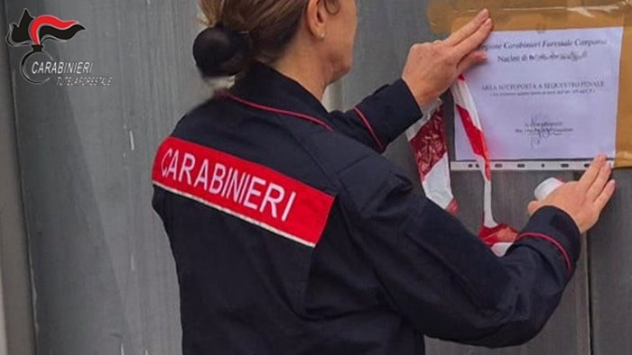 autofficina abusiva scoperta nel vallo di lauro scatta il sequestro