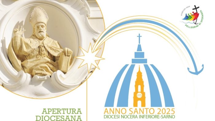 apertura diocesana del giubileo della speranza domenica iniziativa a nocera